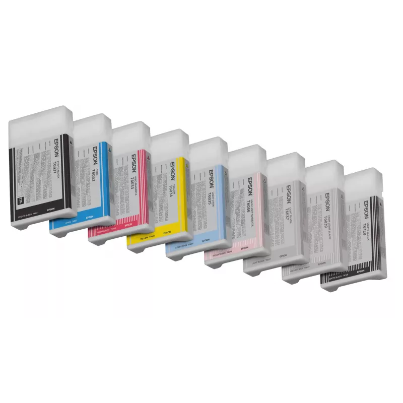 Epson Einzelpackung Hell-Hell-Schwarz T603900 220 ml, Hell-Hell-Schwarz, Pigmenttinte, 220 ml, 1 Stk.