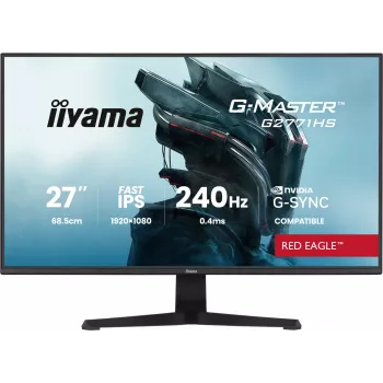 iiyama G-MASTER G2771HS-B1 Computer Monitor 68,6 cm (27 Zoll) 1920 x 1080 Pixel Full HD Schwarz