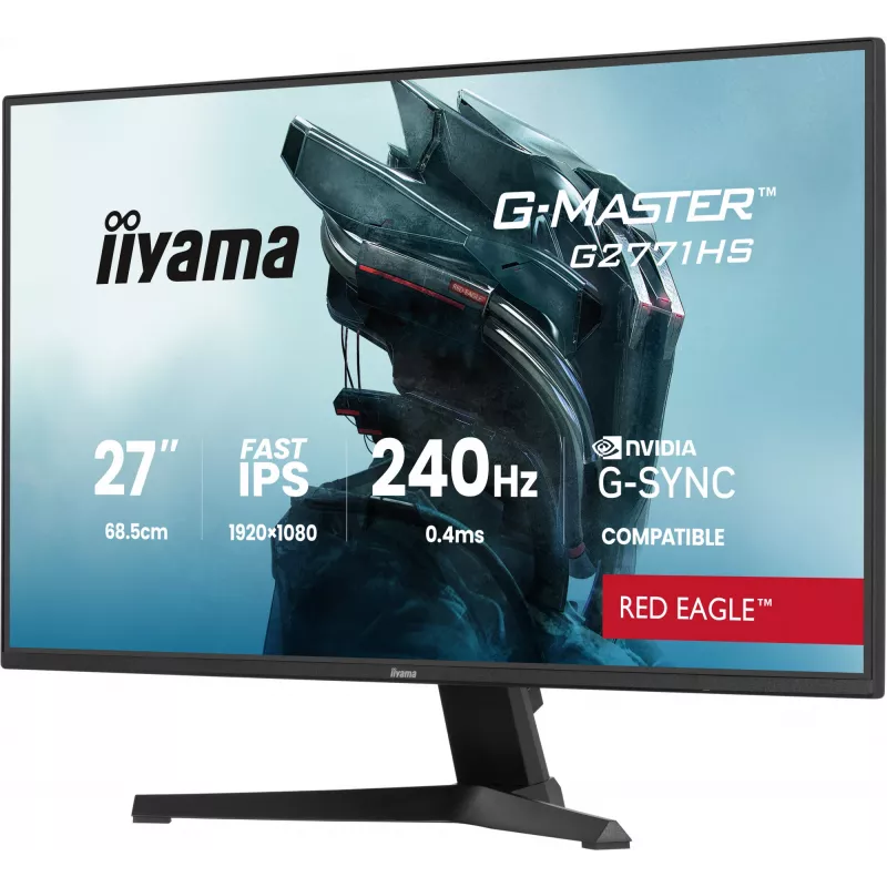 iiyama G-MASTER G2771HS-B1 Computer Monitor 68,6 cm (27 Zoll) 1920 x 1080 Pixel Full HD Schwarz