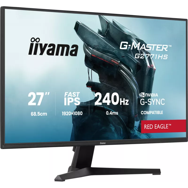 iiyama G-MASTER G2771HS-B1 Computer Monitor 68,6 cm (27 Zoll) 1920 x 1080 Pixel Full HD Schwarz