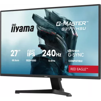 Monitor IIYAMA G2771HSU-B1 27 Zoll Fast IPS Full HD 1920x1080 240Hz HDR10 FreeSync G-SYNC Kompatibel