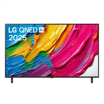 LG QNED AI 55QNED80A6A 139,7 cm (55 Zoll) 4K Ultra HD Smart TV Wi-Fi Schwarz