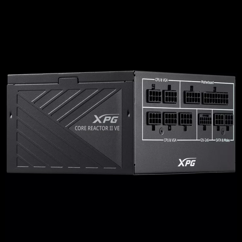 XPG COREREACTOR II VE 850W Netzteil, 850 W, 100 - 240 V, 47 - 63 Hz, 12 A, 20 A, 70.8 A