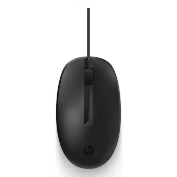 Maus HP 125 Optical Wired USB Schwarz