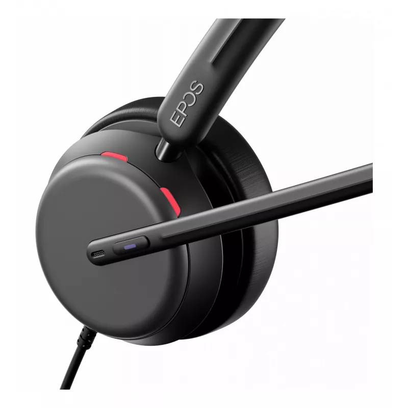 EPOS IMPACT 860T DUO MS kabelgebundenes Headset, USB-A/USB-C, schwarz