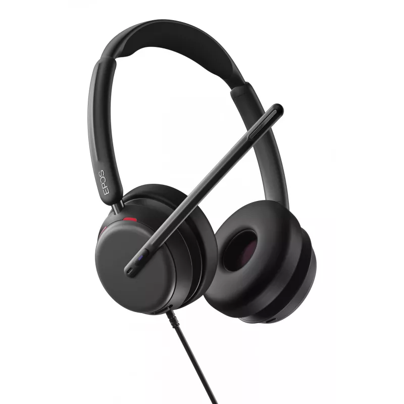 EPOS IMPACT 860T DUO MS kabelgebundenes Headset, USB-A/USB-C, schwarz