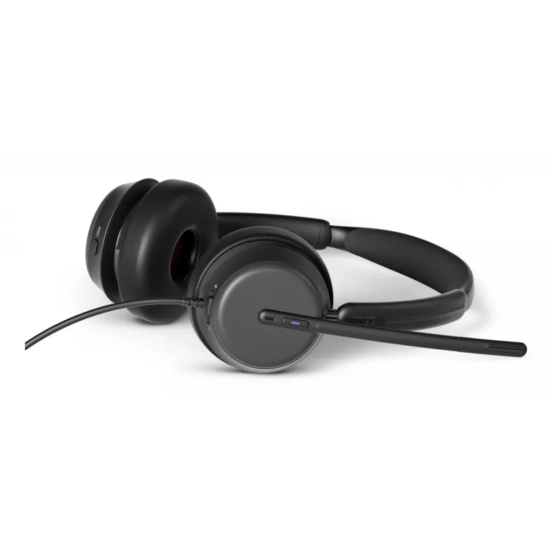 EPOS IMPACT 860T DUO MS kabelgebundenes Headset, USB-A/USB-C, schwarz