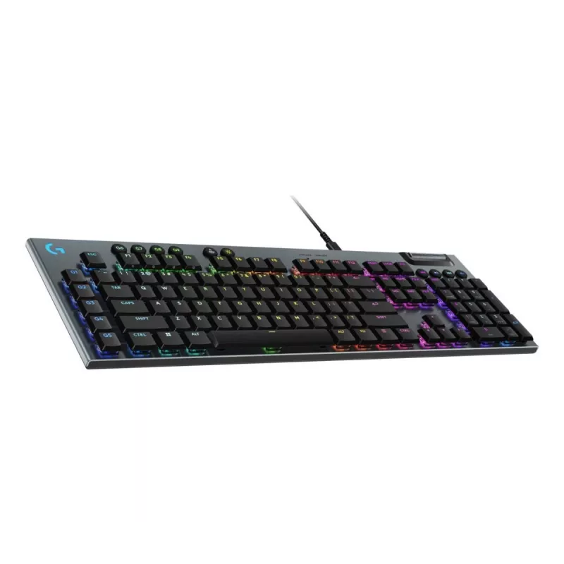 LOGITECH G915 X USB-A Kabelgebundene Low-Profile Gaming-Tastatur Taktil Schwarz Azerty Fr