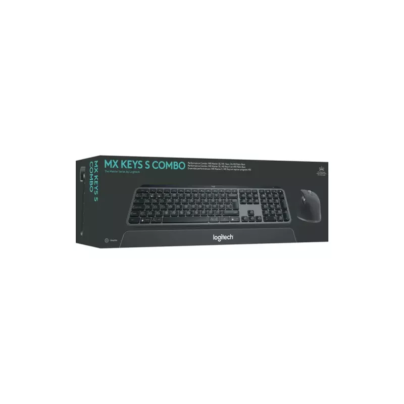 LOGITECH MX Keys S Combo - Graphite - QWERTY US/International