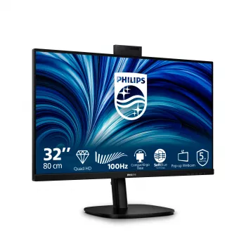 Philips 3000 series 32B2U3601H/00 Computer Monitor 80 cm (31.5 Zoll) 2560 x 1440 Pixel Quad HD LCD Schwarz