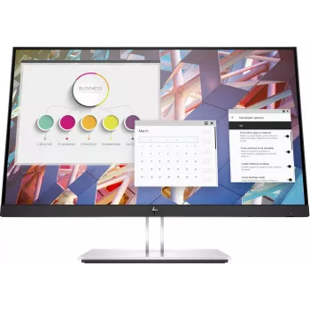 HP E-Series E24 G4 FHD Monitor, 60,5 cm (23,8 Zoll), 1920 x 1080 Pixel, Full HD, LCD, 5 ms, Schwarz