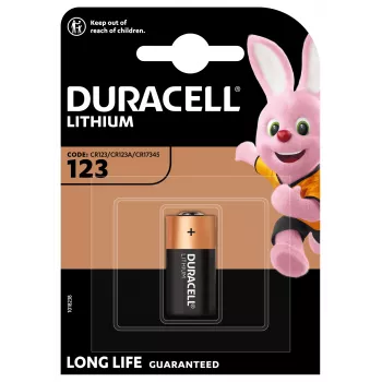 Duracell 123106 Haushaltsbatterie Einwegbatterie CR123A Lithium