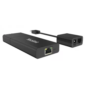 Yealink USB2CAT5E-EXT Netzwerk-Sender & -Empfänger Schwarz
