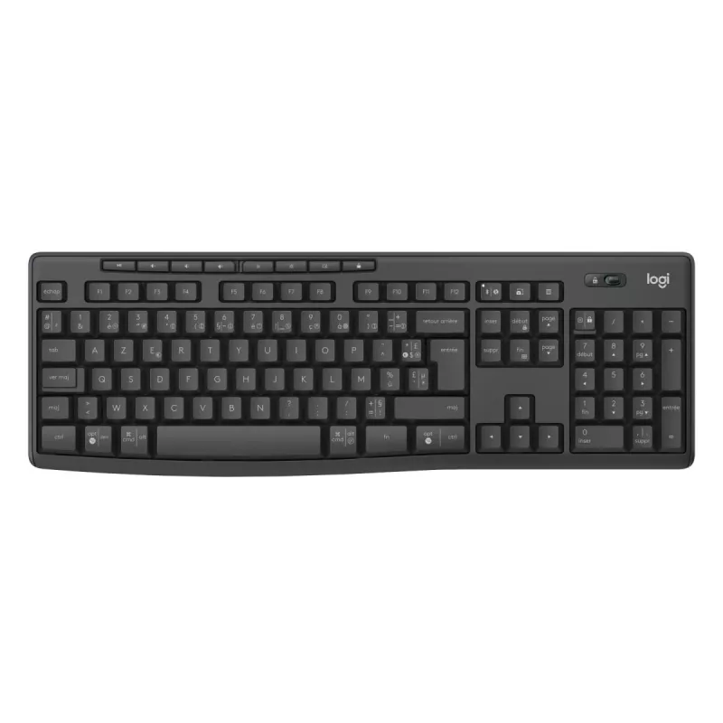 Logitech MK370 Combo for Business – Kabellose Tastatur und Maus in voller Größe