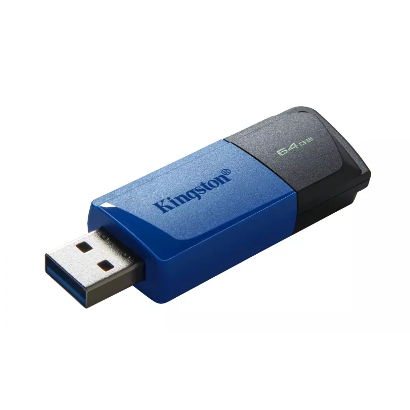 Kingston Technology DataTraveler 64GB USB3.2 Gen 1 Exodia M (Schwarz + Blau) – 2 Stück