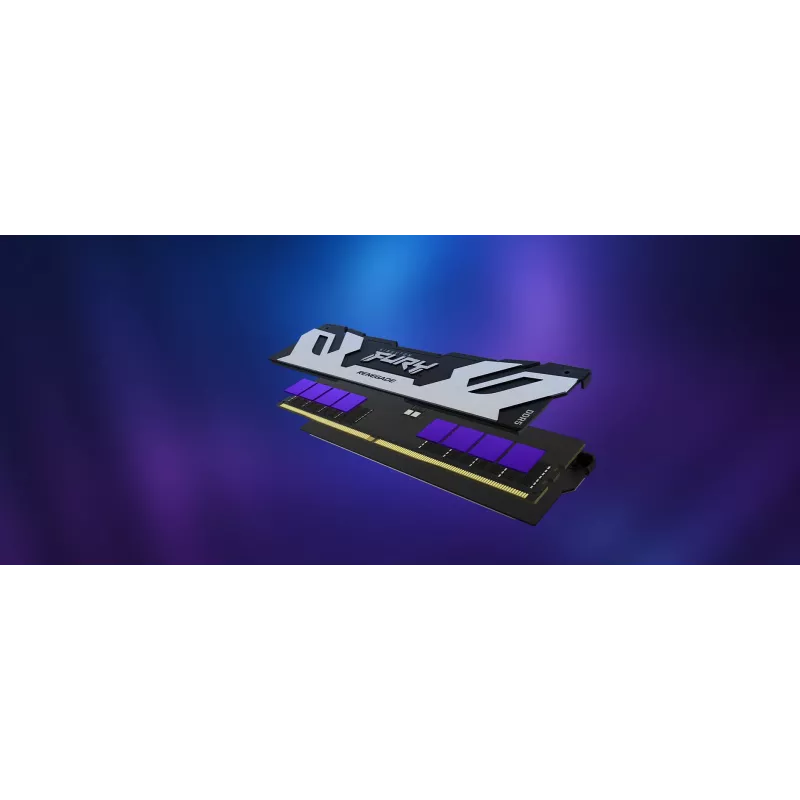 Kingston Technology FURY 48 GB 6400 MT/s DDR5 CL32 DIMM Renegade Silber XMP
