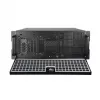 Chieftec UNC-409S-B-OP 4U Rackmount-Servergehäuse, 482 mm tief, ATX/Micro-ATX, Schwarz, inklusive 400-W-Netzteil