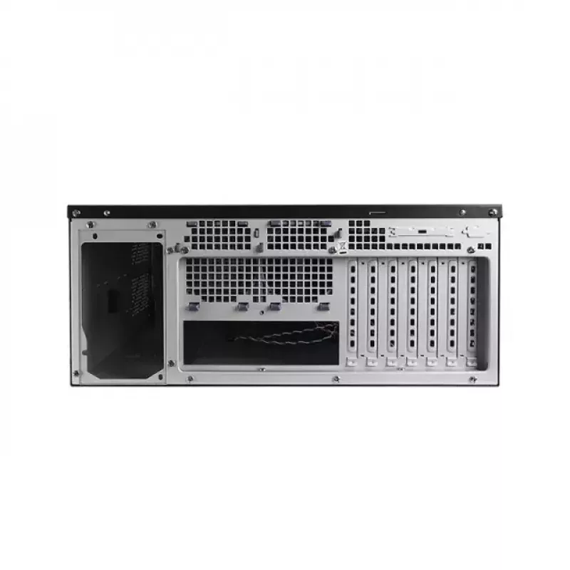 Chieftec UNC-409S-B-OP 4U Rackmount-Servergehäuse, 482 mm tief, ATX/Micro-ATX, Schwarz, inklusive 400-W-Netzteil