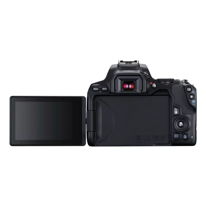 Canon EOS 250D+EF-S 18-55mm SLR-Kamera-Kit 24,1 MP CMOS 6000 x 4000 Pixel Schwarz
