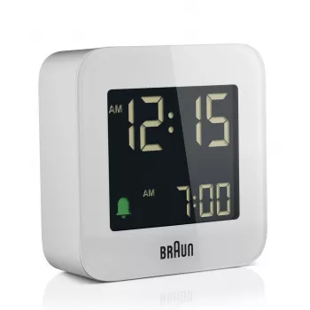 Braun BC08 Digitaler Wecker Weiß