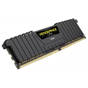 CORSAIR Arbeitsspeicher 16GB DDR4 3000MHz C16 Vengeance LPX Schwarz