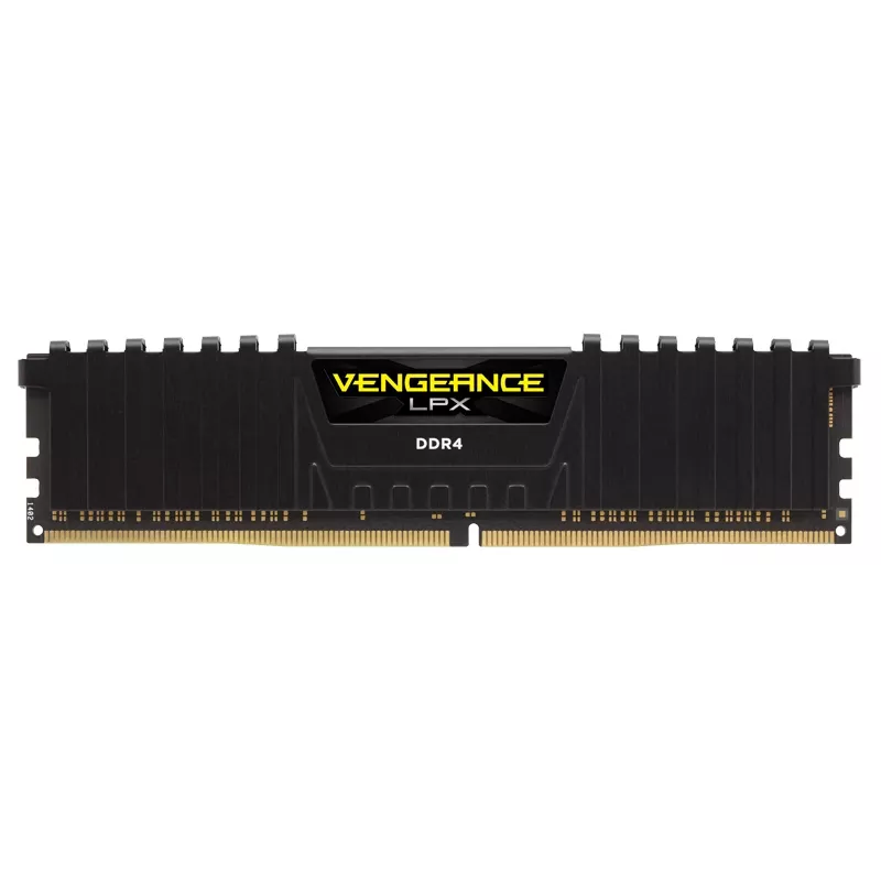 CORSAIR Arbeitsspeicher 16GB DDR4 3000MHz C16 Vengeance LPX Schwarz