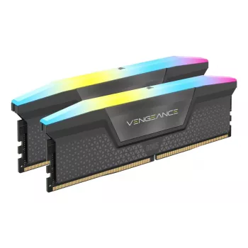 CORSAIR Speicher 32 GB DDR5 (2x16 GB) DRAM 6000 MT/s CL30 AMD EXPO & Intel XMP Speicher-Kit Vengeance RGB