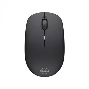 DELL Schwarz Wireless Maus-WM126, beidhändig, optisch, RF Wireless, 1000 DPI, schwarz