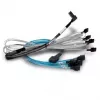 BROADCOM Kabel X8 Sff-8654 auf zwei X4 Sff-8643 (mini-SAS HD) 1 m