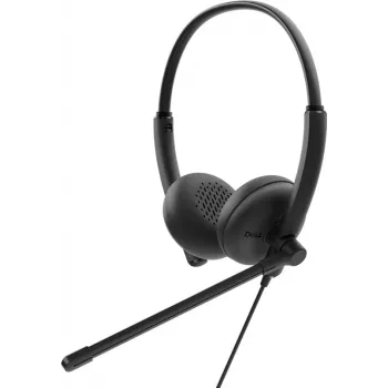 DELL WH125 Headset Kabelgebunden Kopfband Anrufe/Musik USB Typ-A Schwarz