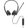 DELL WH125 Headset Kabelgebunden Kopfband Anrufe/Musik USB Typ-A Schwarz