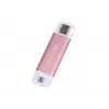 TRANSCEND Esd310p - 512 GB tragbare SSD - USB Typ-A / USB Typ-C - Pink