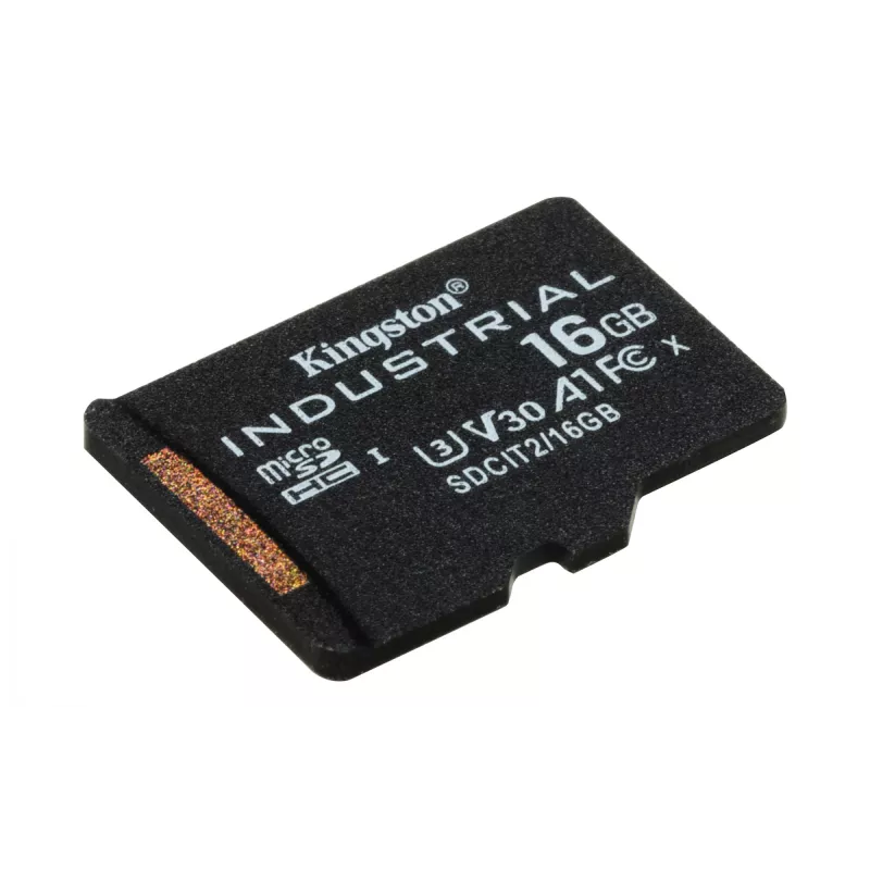 Kingston Technology 16GB microSDHC Industrial C10 A1 pSLC Karte + SD-Adapter