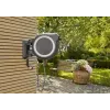 Wandmontierte Trommel Gardena RollUp Automatic Schwarz Grau