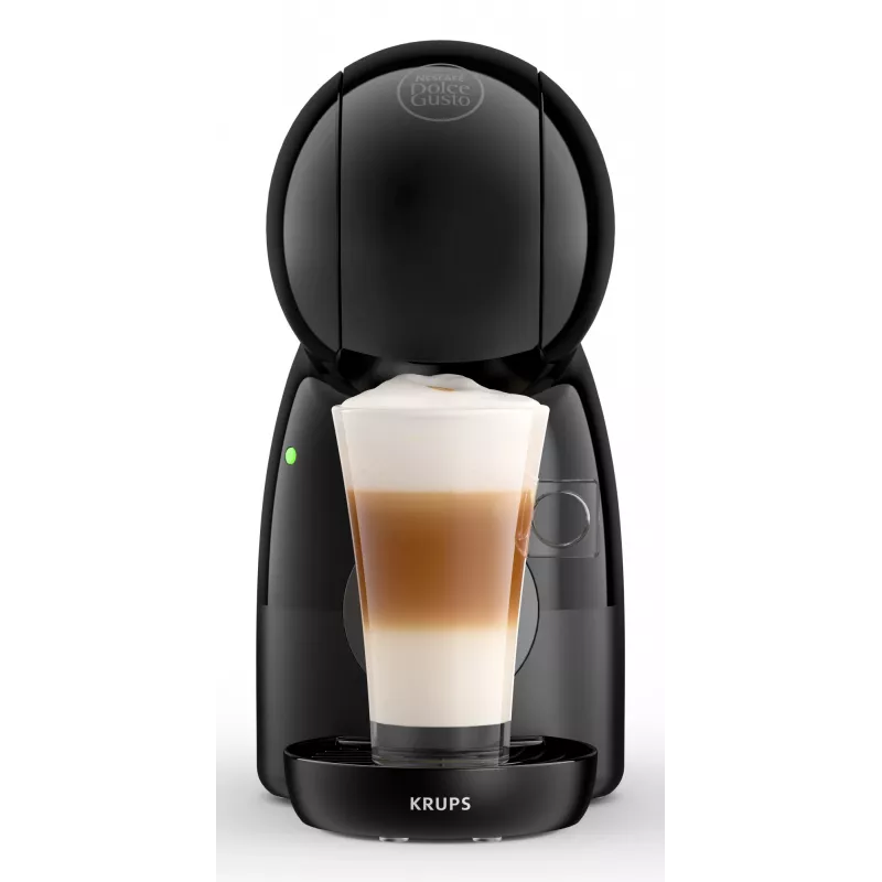 Espressomaschine KRUPS Piccolo XS KP1A3B, 0,8 l Wassertank, Dolce Gusto Kapseln, 1600 W, Arbeitsplatte, schwarz