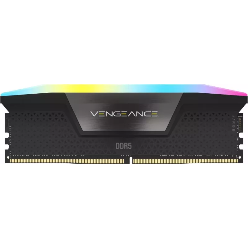 Corsair Vengeance RGB 32 GB (2x16 GB) DDR5-6000 CL38 Arbeitsspeicher-Kit, Schwarz