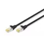 DIGITUS Patchkabel - CAT6a - S/FTP - Snagless - Cu - 2m - schwarz