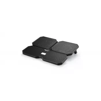 Kühlpad DeepCool MULTI CORE X6 — 4 Lüfter, für 15,6-Zoll-Laptops, USB-betrieben, 380×295×24 mm, 2 USB-Anschlüsse