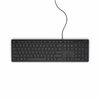 Dell KB216 Standard, kabelgebunden, Tastaturlayout Russisch, Schwarz, Ziffernblock