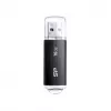 SILICON POWER Ultima U02 - 16GB USB-Stick - USB 2.0 - Schwarz (moq-30)