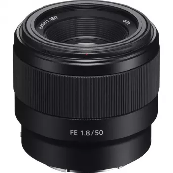 Objektiv Sony FE 50mm F1.8 SLR Schwarz SEL50F18F.SYX