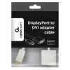 Videokabel-Adapter GEMBIRD DisplayPort auf HDMI Typ A 0,1 m weiß