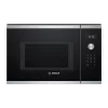 Einbau-Mikrowelle Solo Bosch Serie 6 BFL554MS0 — 900 W, 25 L, Dreh- und Touch-Bedienung, Edelstahl/Schwarz