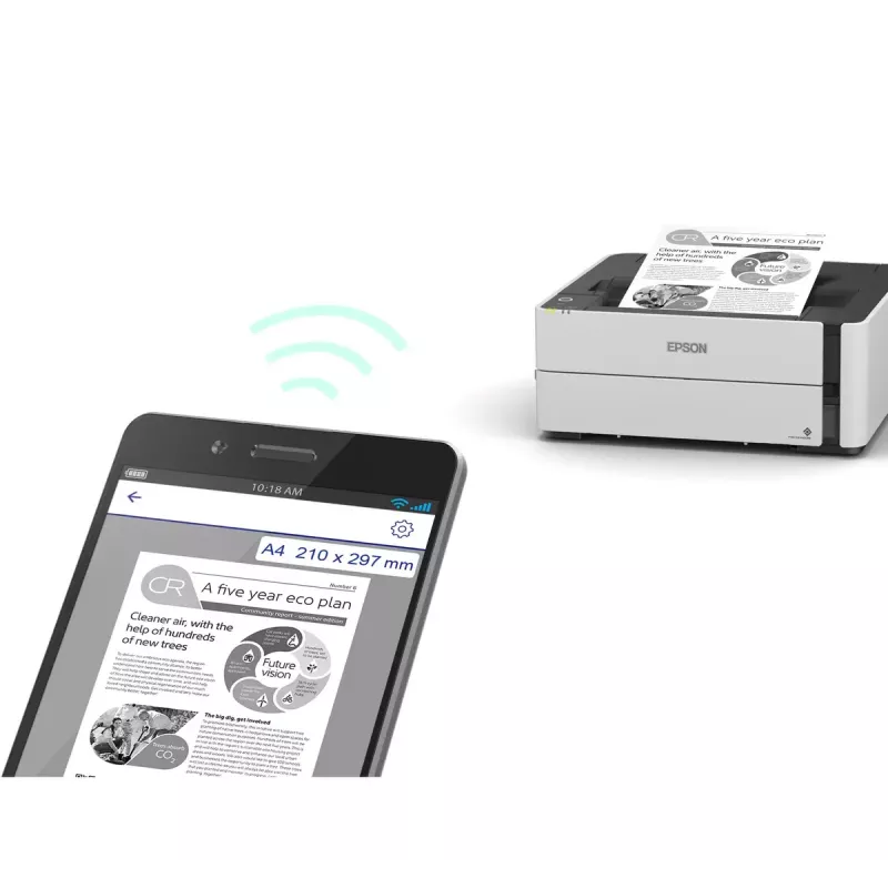 Epson EcoTank M1180 Tintenstrahldrucker 1200 x 2400 DPI A4 Wi-Fi