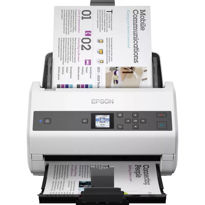 Epson WorkForce DS-870 Einzugsscanner 600 x 600 DPI A4 Grau, Weiß