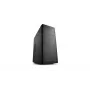DeepCool Wave V2 DP-MATX-DPWAVE2 Mini-Tower-PC-Gehäuse, Micro ATX/Mini-ITX, Grafikkarte bis 320 mm, CPU-Kühler bis 145 mm, ohne Netzteil, Schwarz