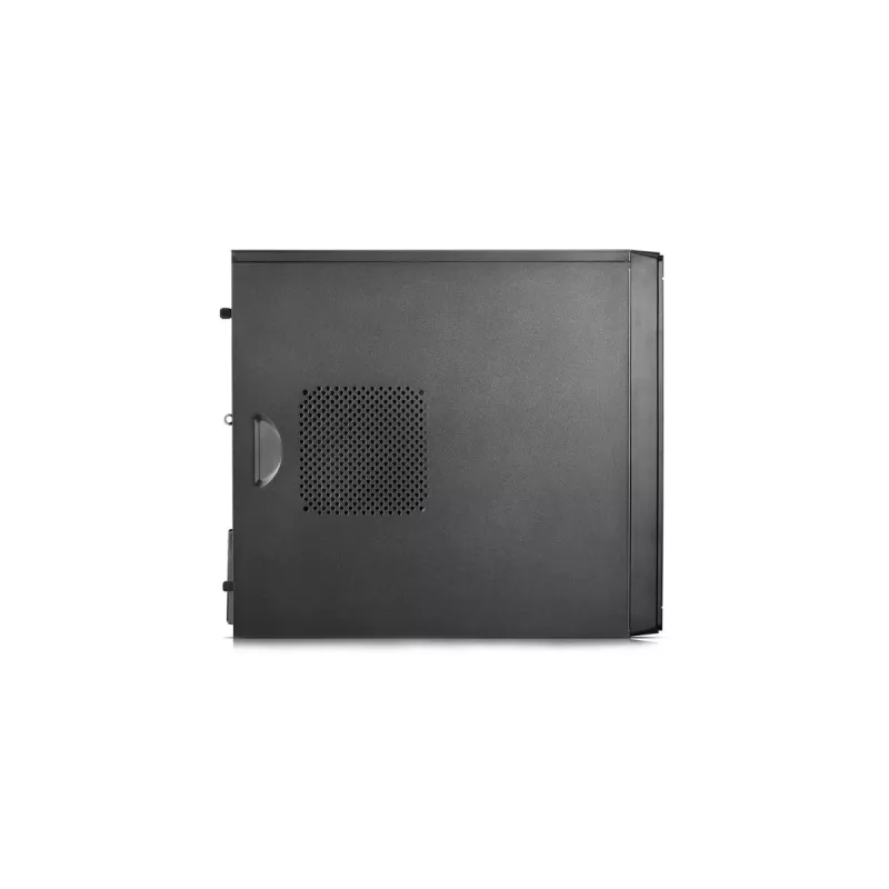 DeepCool Wave V2 DP-MATX-DPWAVE2 Mini-Tower-PC-Gehäuse, Micro ATX/Mini-ITX, Grafikkarte bis 320 mm, CPU-Kühler bis 145 mm, ohne Netzteil, Schwarz