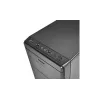 DeepCool Wave V2 DP-MATX-DPWAVE2 Mini-Tower-PC-Gehäuse, Micro ATX/Mini-ITX, Grafikkarte bis 320 mm, CPU-Kühler bis 145 mm, ohne Netzteil, Schwarz