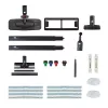 Polti Vaporetto Pro 95_Turbo Flexi Zylinder-Dampfreiniger 1100 W Schwarz, Grün