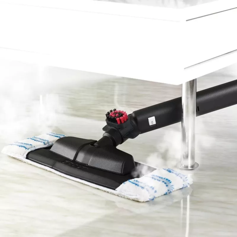 Polti Vaporetto Pro 95_Turbo Flexi Zylinder-Dampfreiniger 1100 W Schwarz, Grün